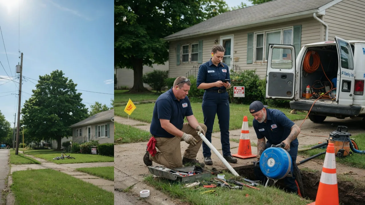Sewer Line Repair in New Wilmington, PA near me